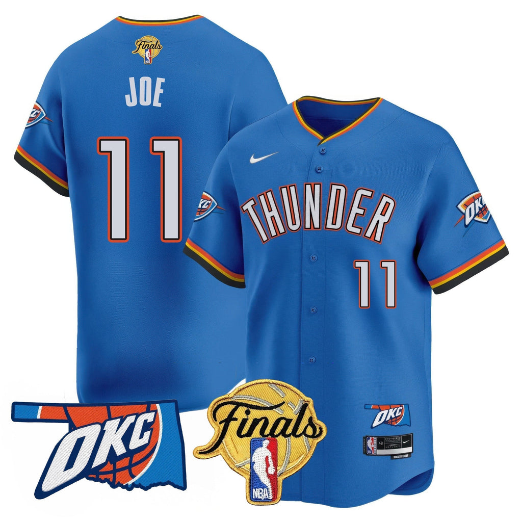 OKC Baseball Jersey - Final Patch - All Stitched