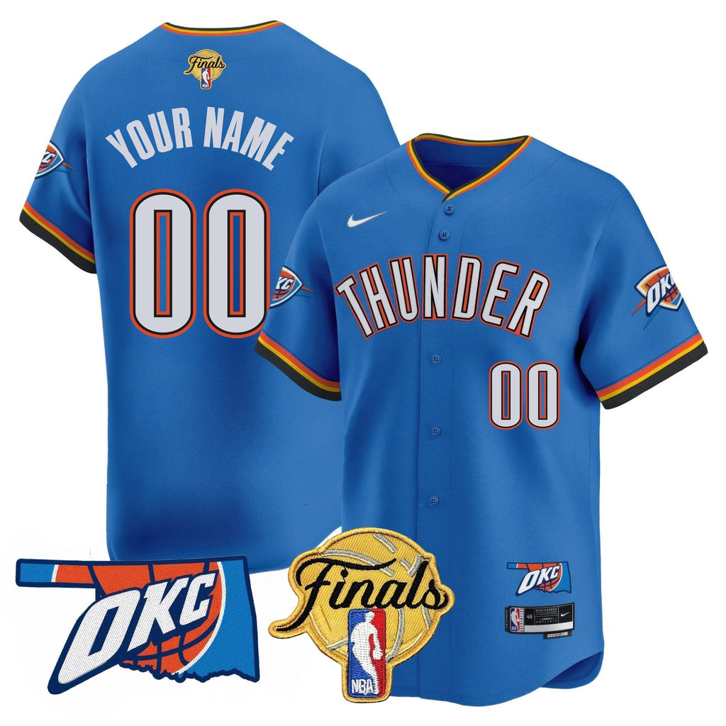 OKC Baseball Jersey - Final Patch - All Stitched