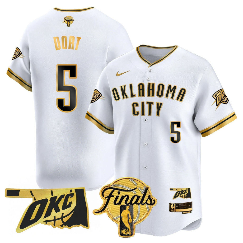 OKC Baseball Jersey - Final Patch - All Stitched