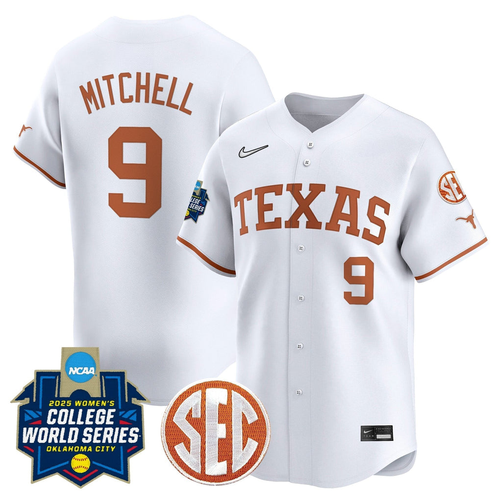 TEX Softball 2025 World Series (WCWS) Vapor Premier Limited Jersey - All Stitched