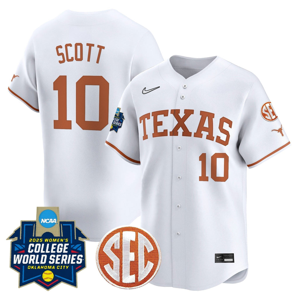 TEX Softball 2025 World Series (WCWS) Vapor Premier Limited Jersey - All Stitched