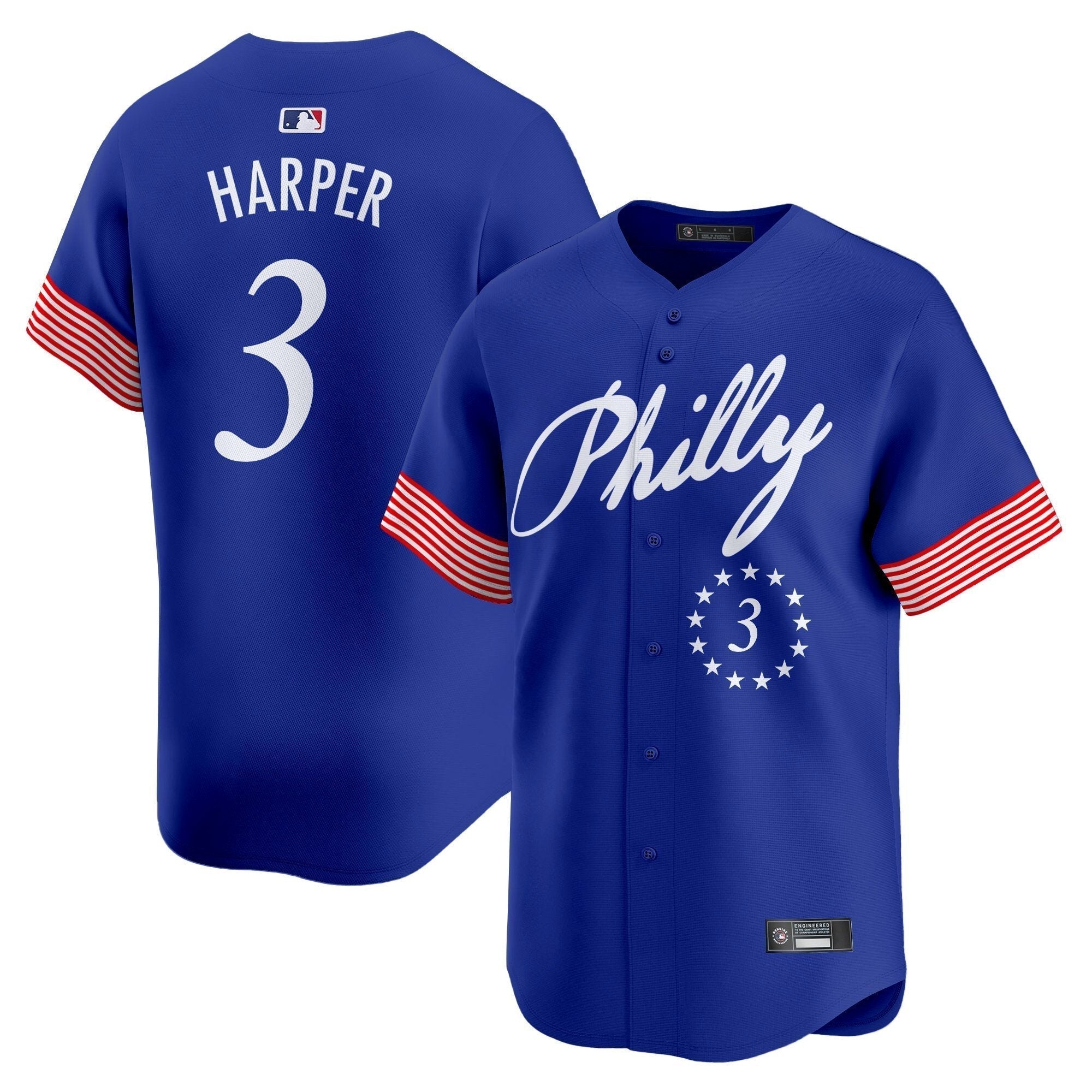 PHI 2025 Independence Day Vapor Premier Limited Jersey V2 - All Stitched