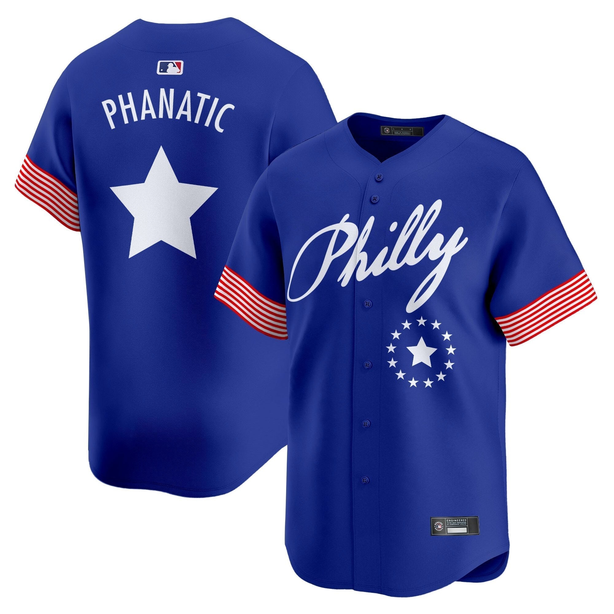 PHI 2025 Independence Day Vapor Premier Limited Men Jersey V2 - All Stitched