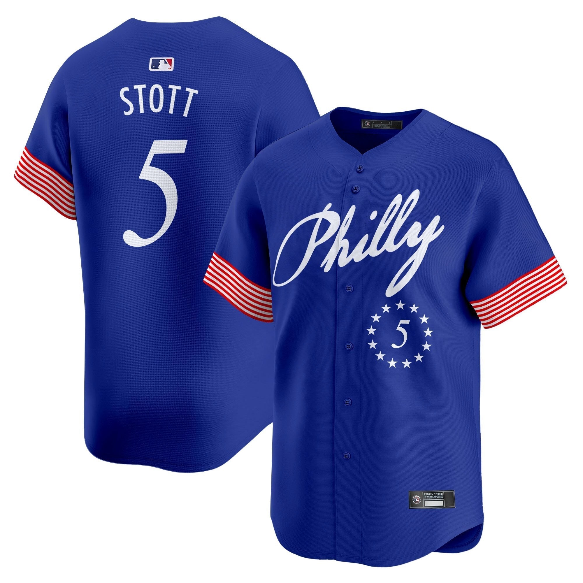 PHI 2025 Independence Day Vapor Premier Limited Men Jersey V2 - All Stitched