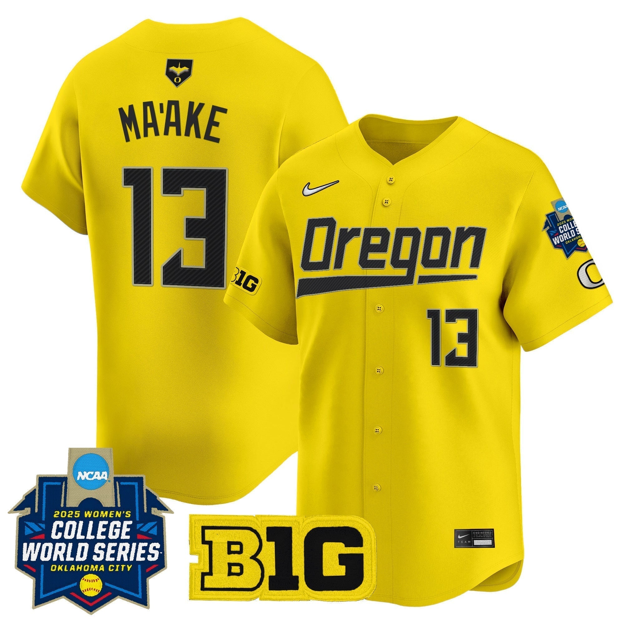 ORE Softball 2025 World Series (WCWS) Vapor Premier Limited Jersey - All Stitched
