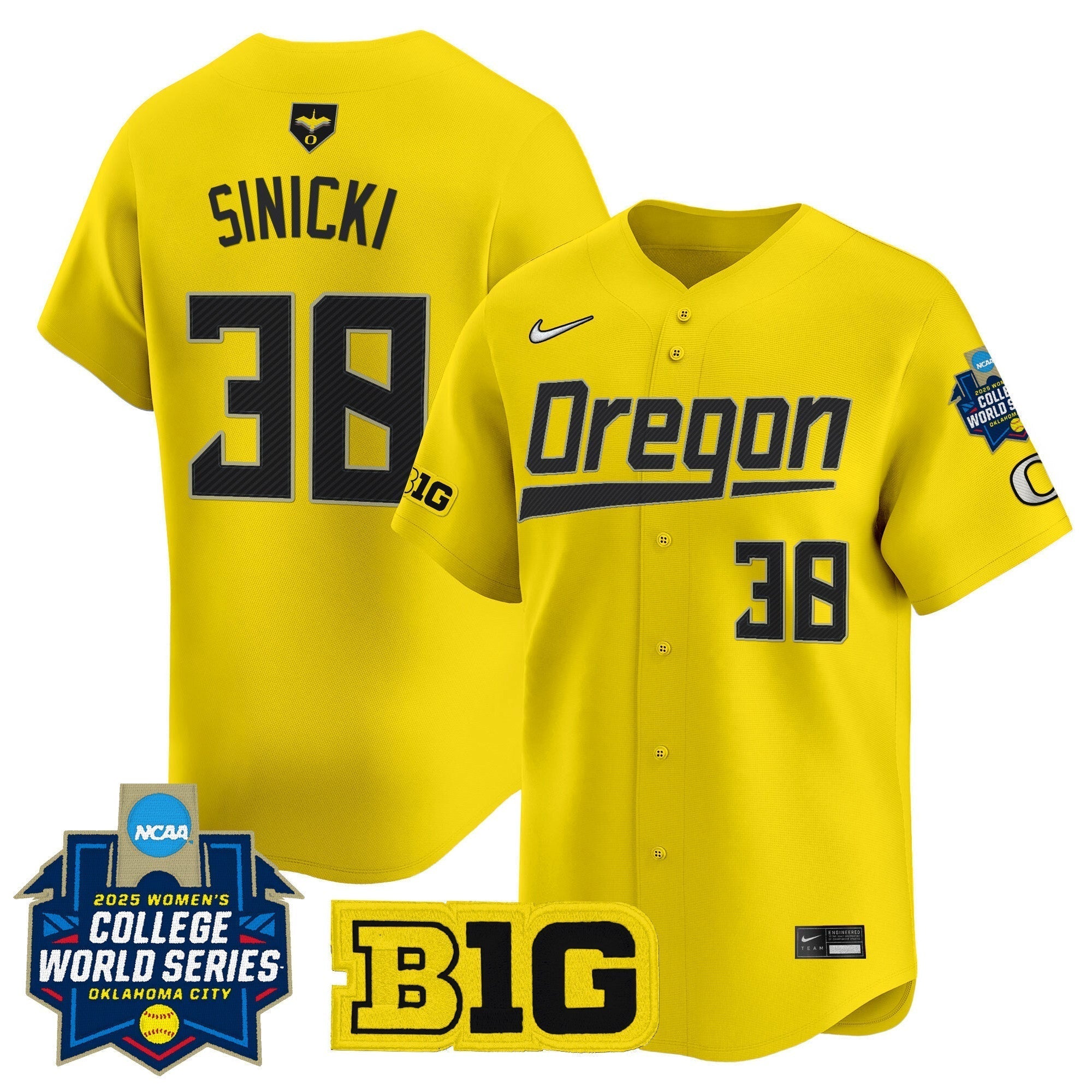 ORE Softball 2025 World Series (WCWS) Vapor Premier Limited Jersey - All Stitched