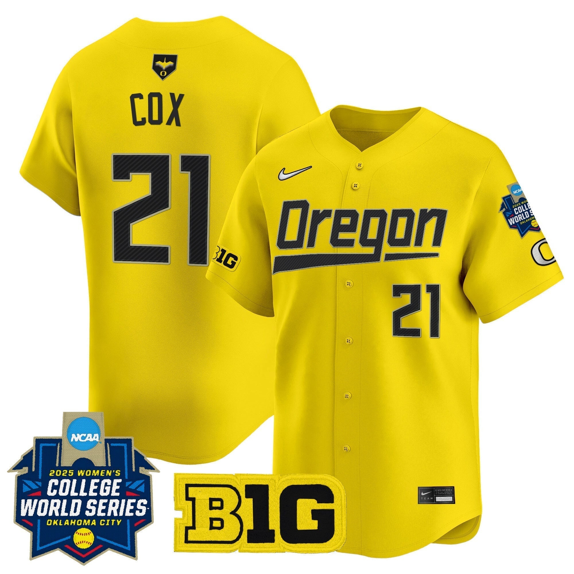 ORE Softball 2025 World Series (WCWS) Vapor Premier Limited Jersey - All Stitched