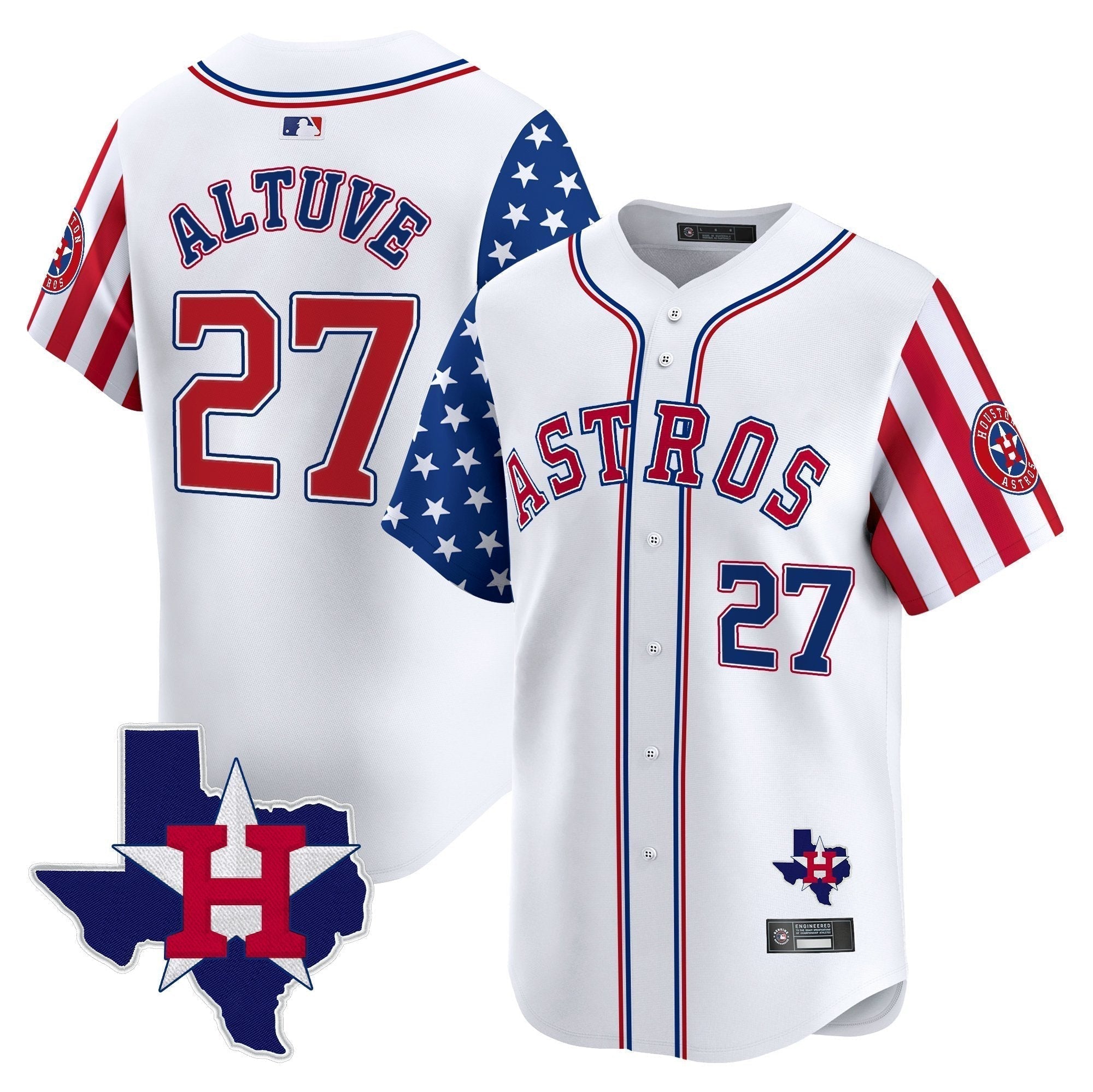 HOU 2025 Independence Day Vapor Premier Limited Jersey - All Stitched