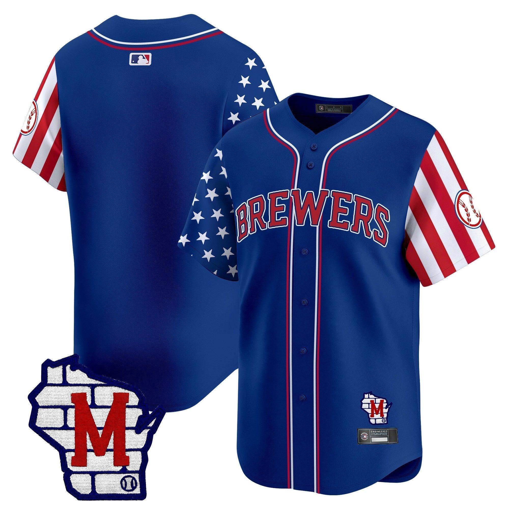 MIL 2025 Independence Day Vapor Premier Limited Jersey - All Stitched