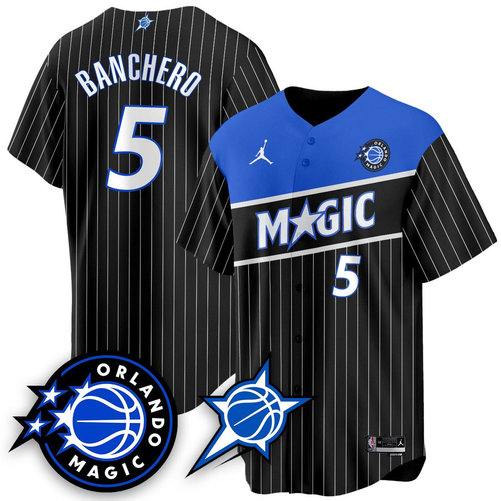 ORL New Generation of Magic Baseball Jersey - All Stitched