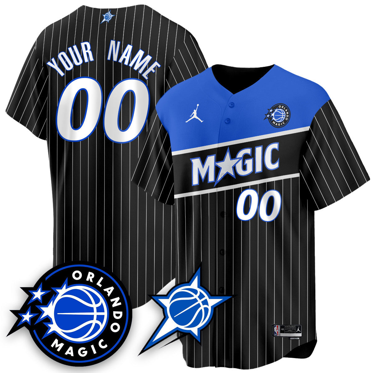 ORL New Generation of Magic Baseball Jersey - All Stitched