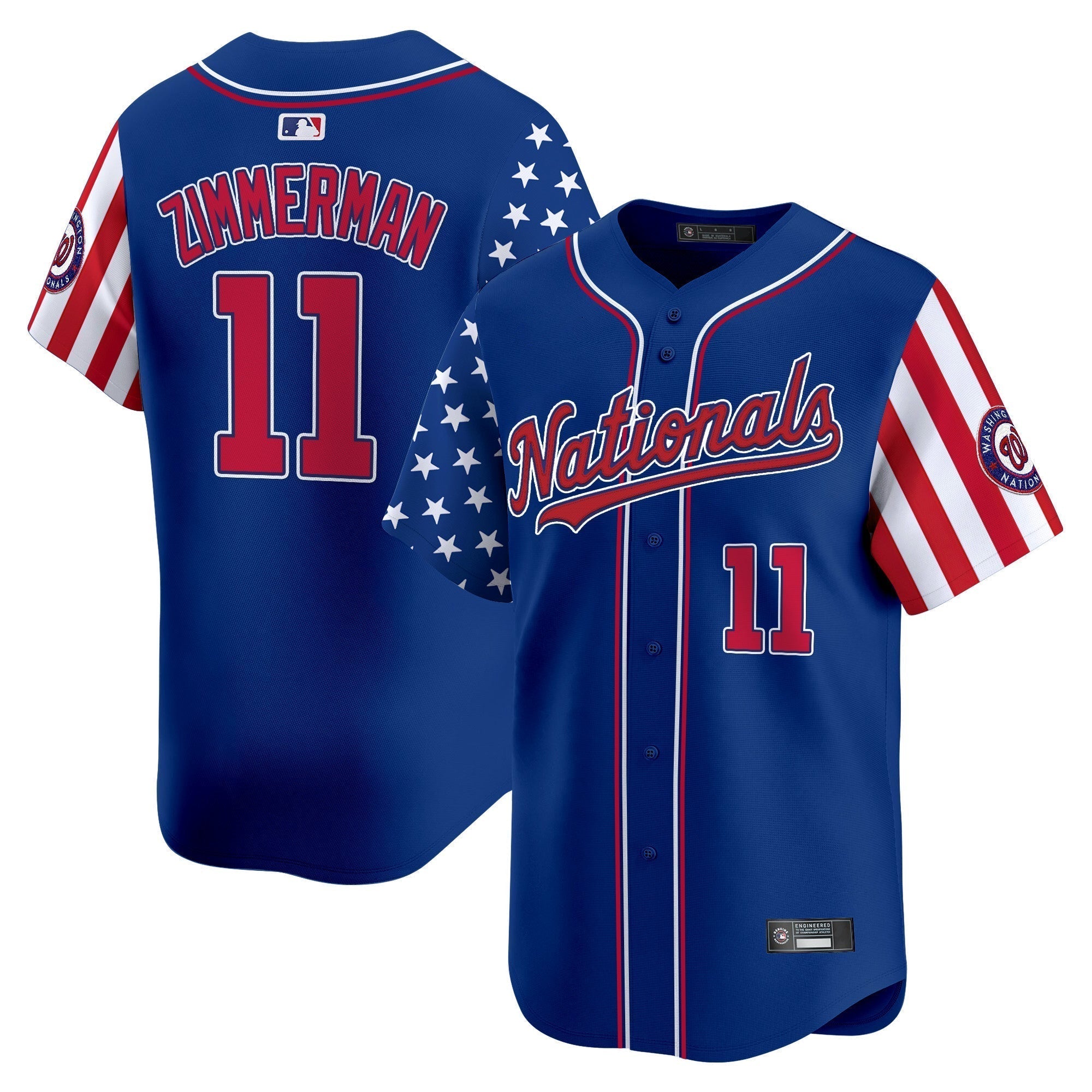WSH 2025 Independence Day Vapor Premier Limited Jersey - All Stitched