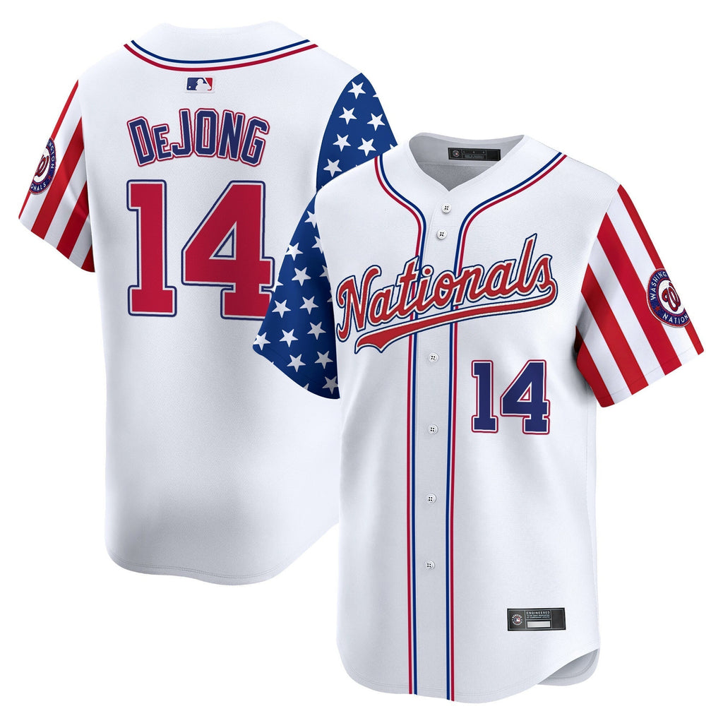 WSH 2025 Independence Day Vapor Premier Limited Men Jersey - All Stitched