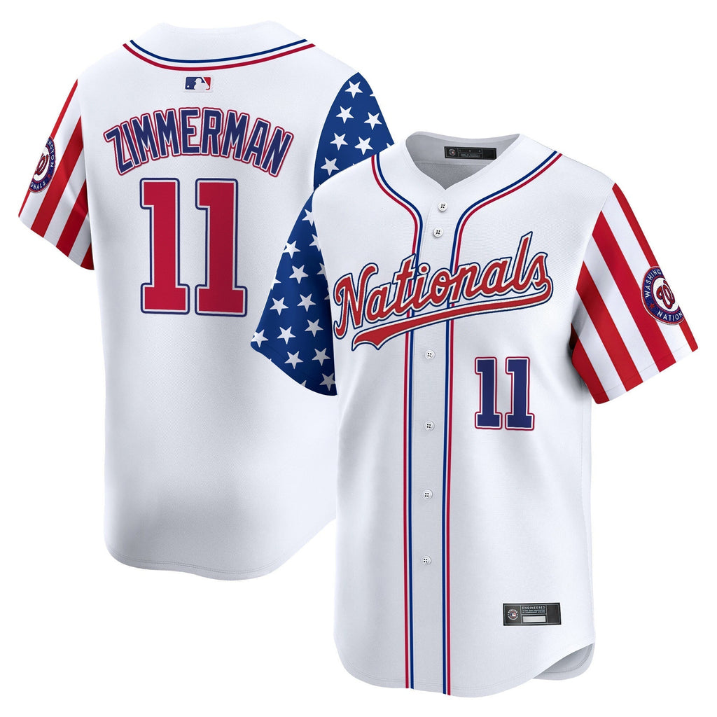 WSH 2025 Independence Day Vapor Premier Limited Men Jersey - All Stitched