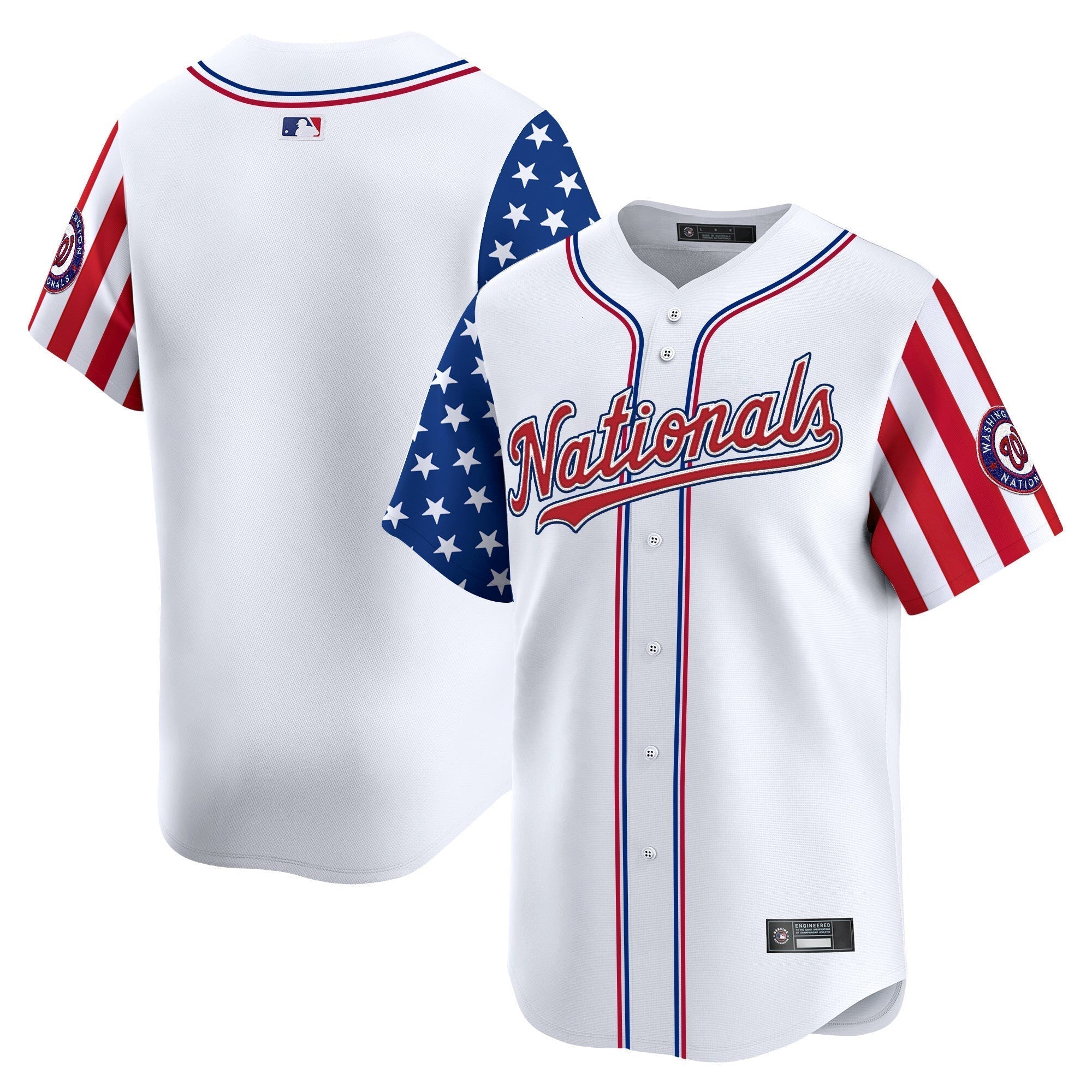 WSH 2025 Independence Day Vapor Premier Limited Men Jersey - All Stitched