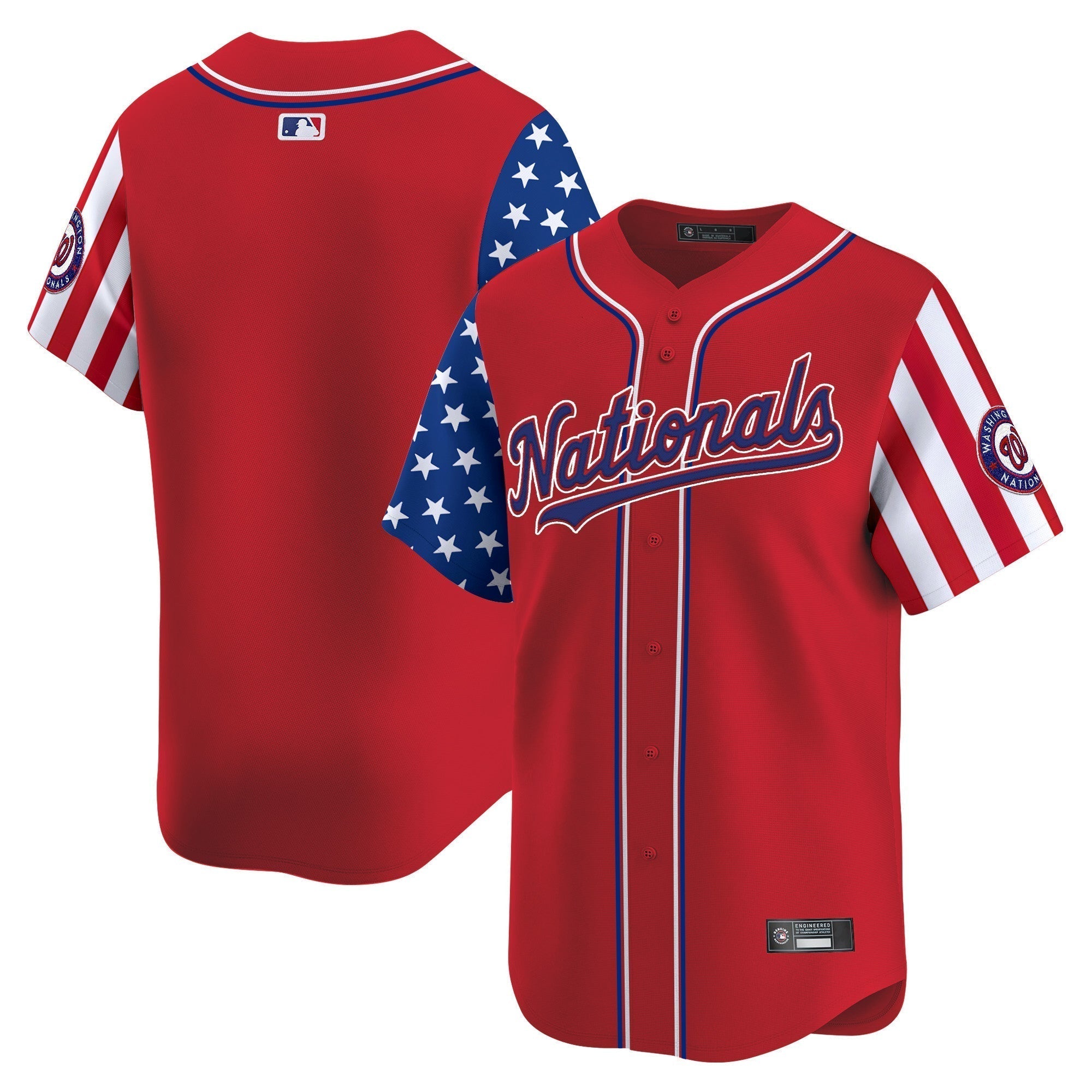 WSH 2025 Independence Day Vapor Premier Limited Jersey - All Stitched
