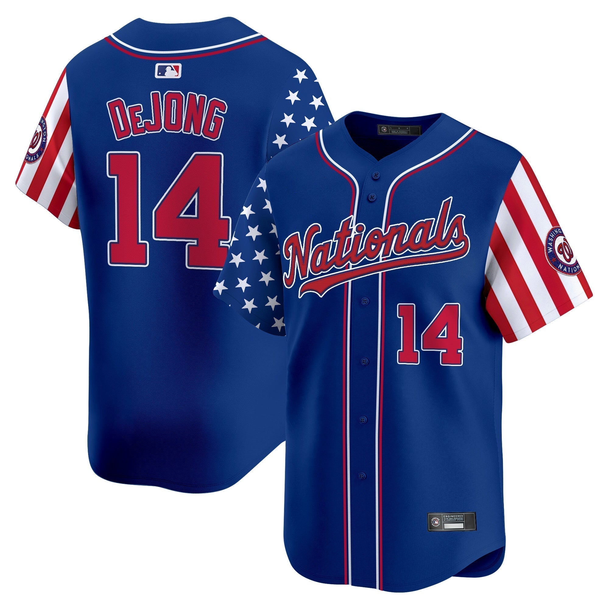 WSH 2025 Independence Day Vapor Premier Limited Jersey - All Stitched