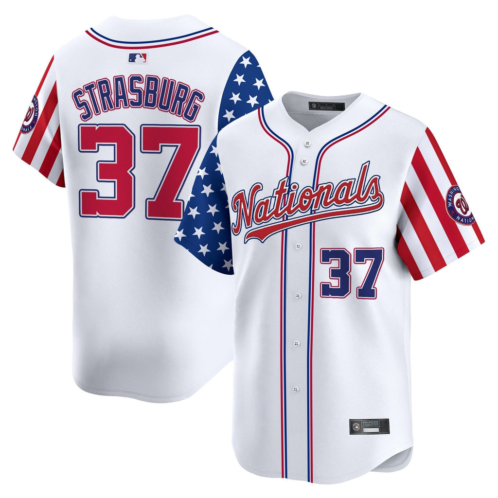 WSH 2025 Independence Day Vapor Premier Limited Men Jersey - All Stitched