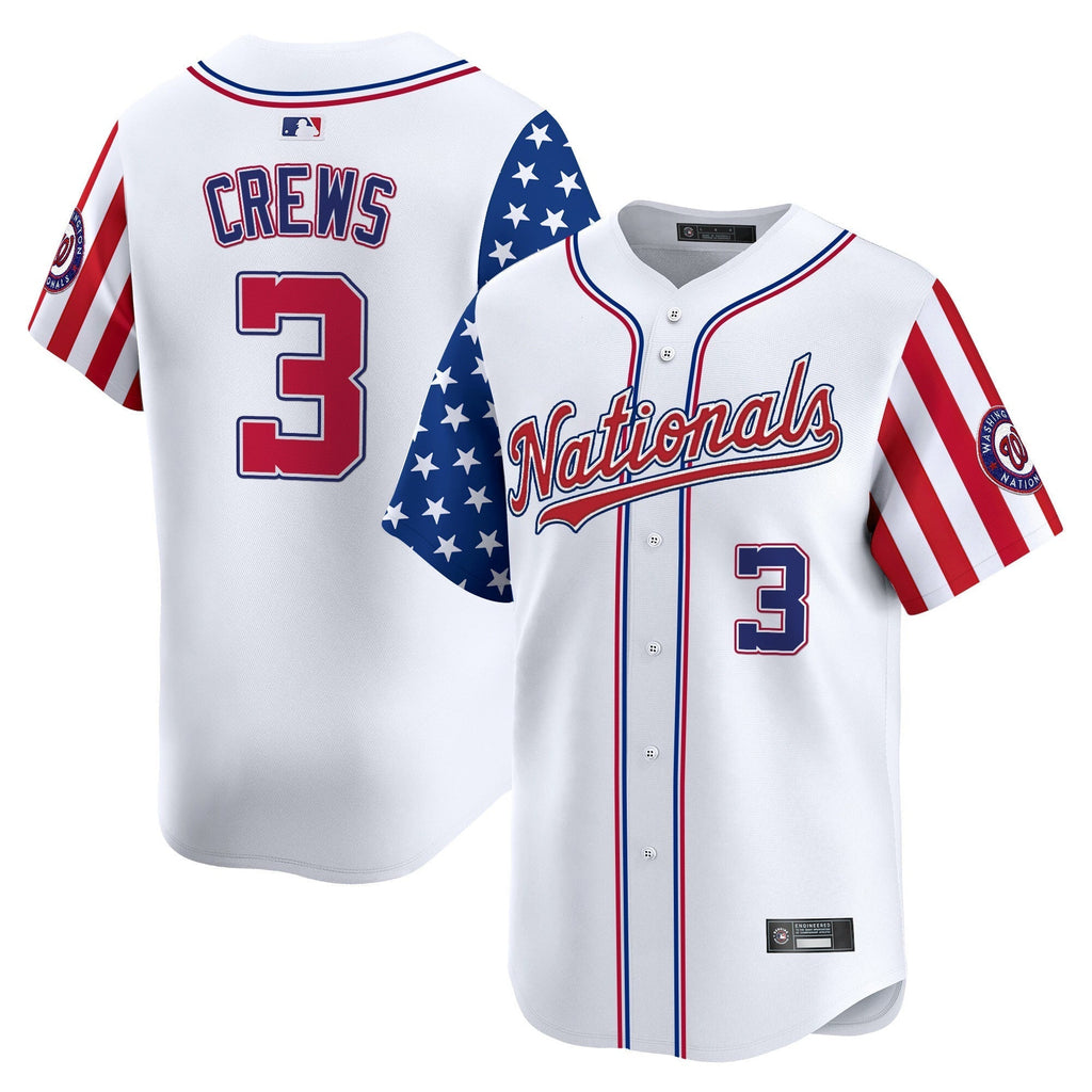 WSH 2025 Independence Day Vapor Premier Limited Men Jersey - All Stitched