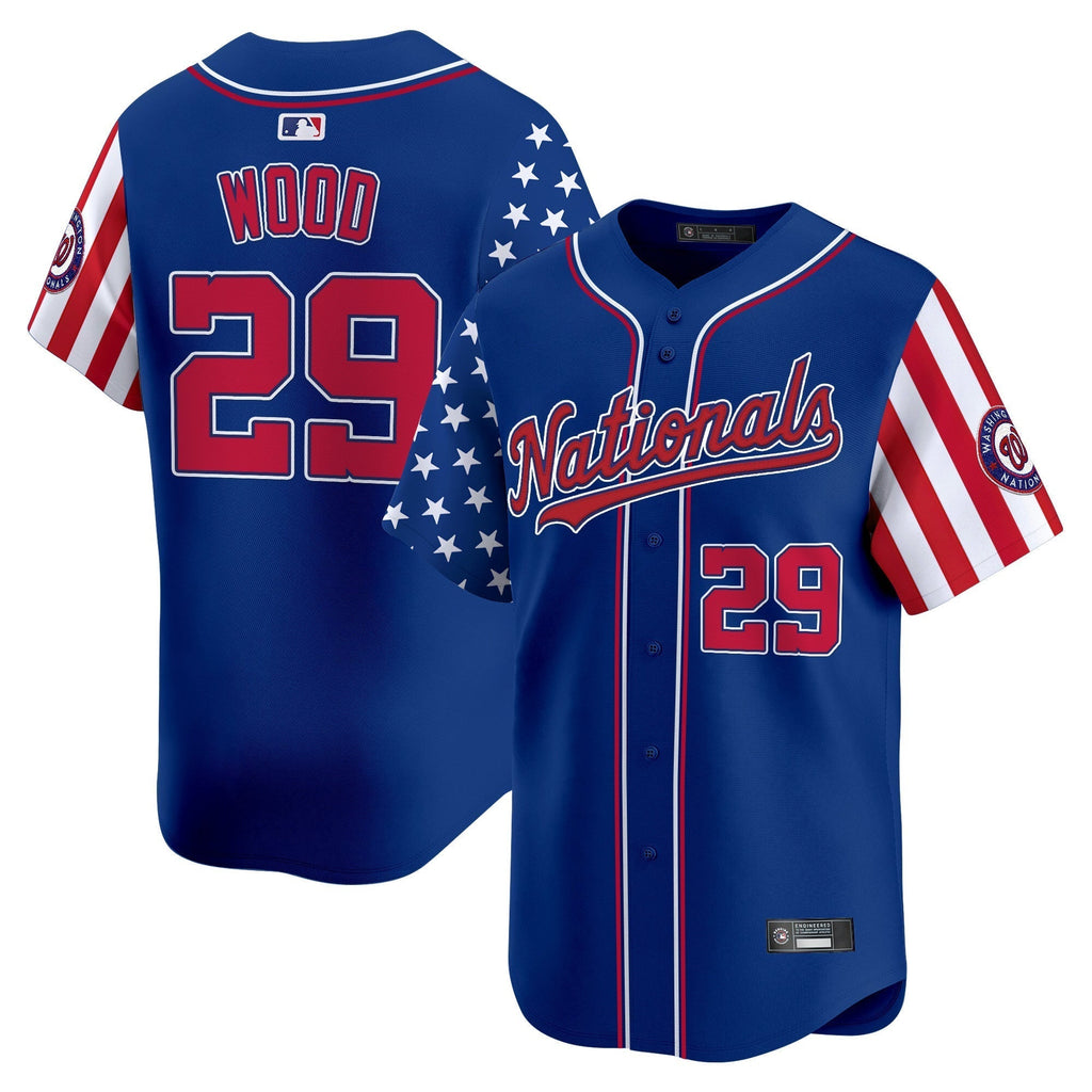 WSH 2025 Independence Day Vapor Premier Limited Jersey - All Stitched
