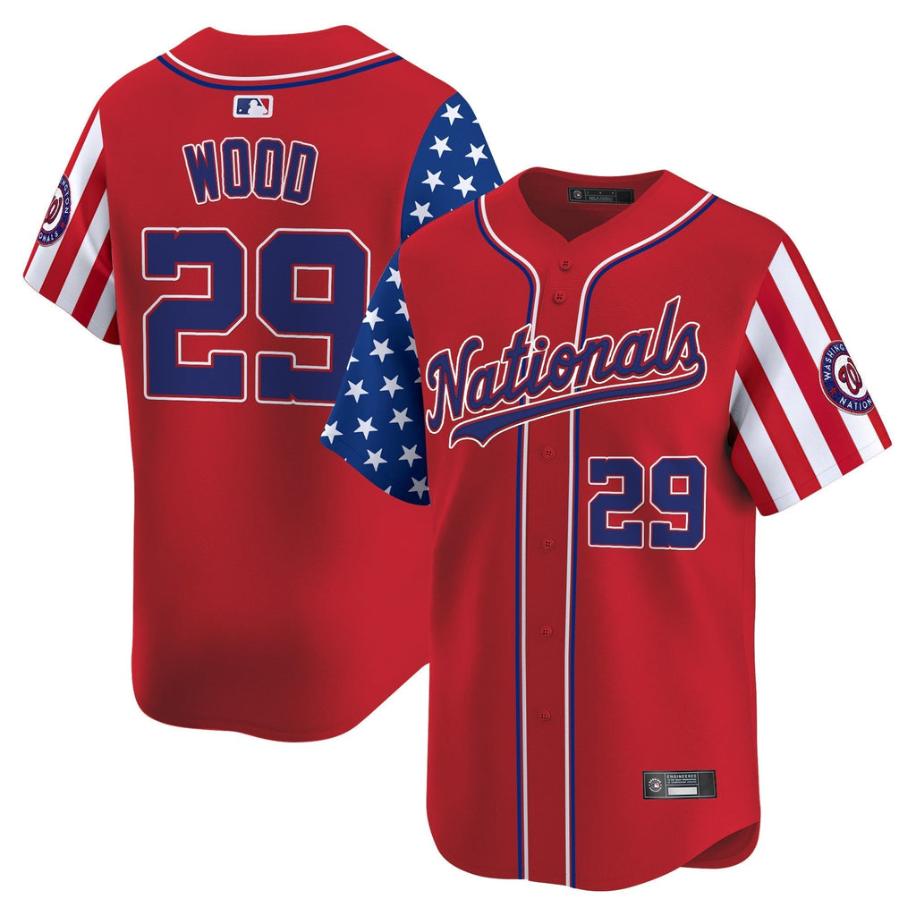 WSH 2025 Independence Day Vapor Premier Limited Jersey - All Stitched