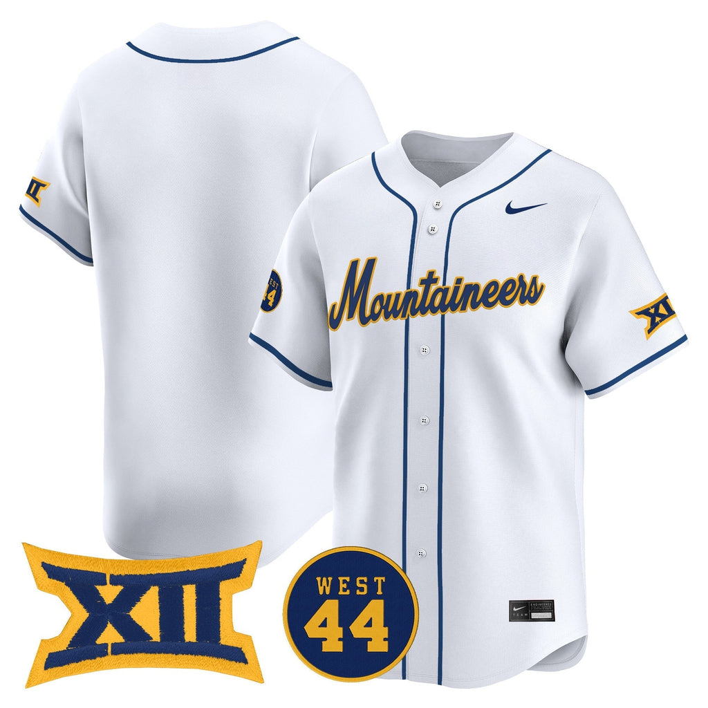 WVU 2025 Vapor Premier Limited Jersey - All Stitched