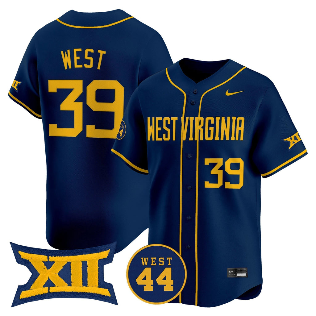 WVU 2025 Vapor Premier Limited Men Jersey - All Stitched