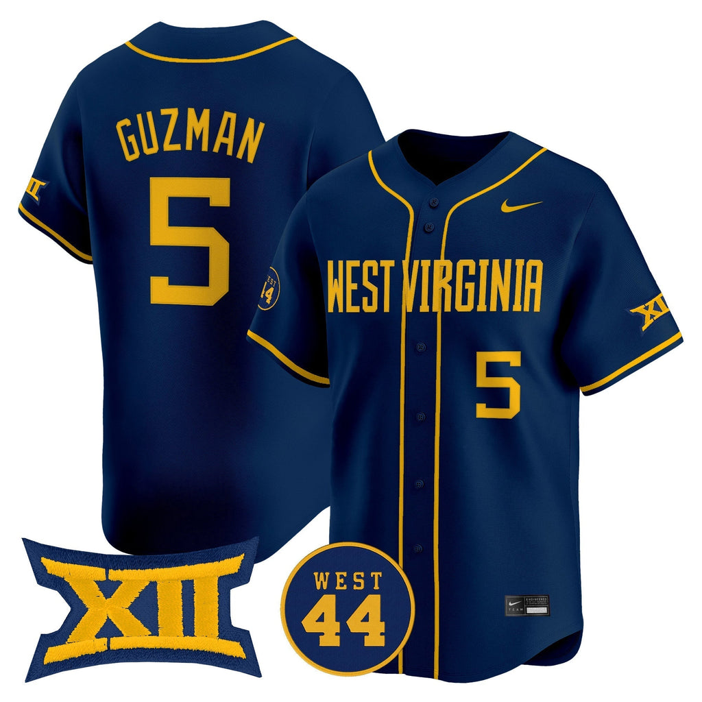 WVU 2025 Vapor Premier Limited Men Jersey - All Stitched