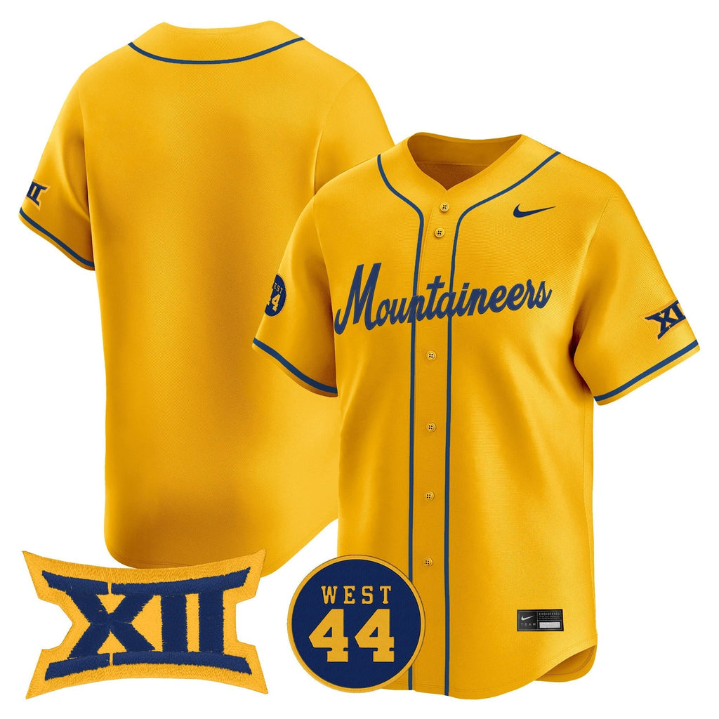 WVU 2025 Vapor Premier Limited Jersey - All Stitched