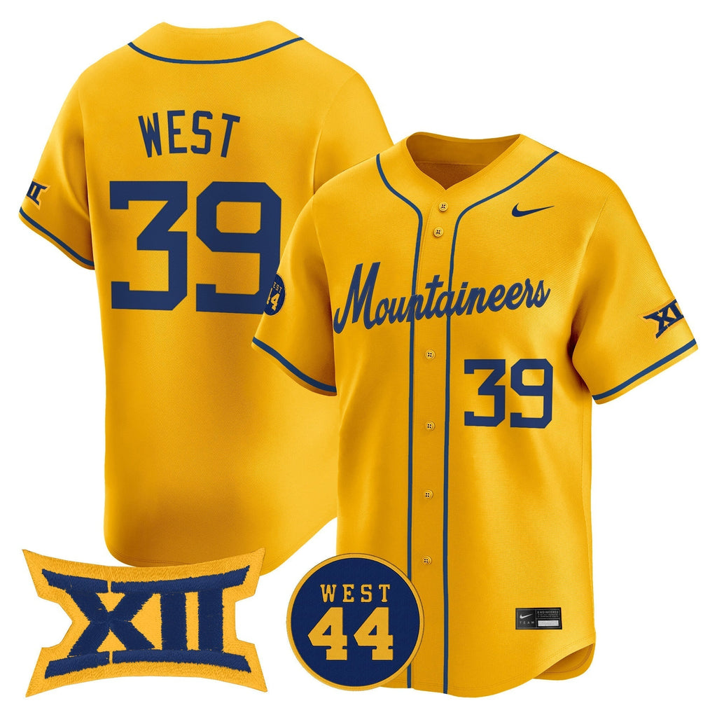 WVU 2025 Vapor Premier Limited Jersey - All Stitched