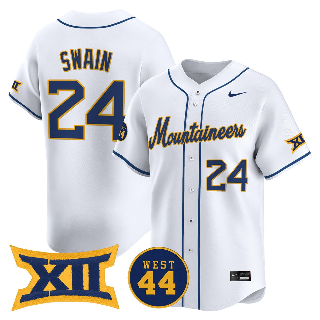 WVU 2025 Vapor Premier Limited Jersey - All Stitched