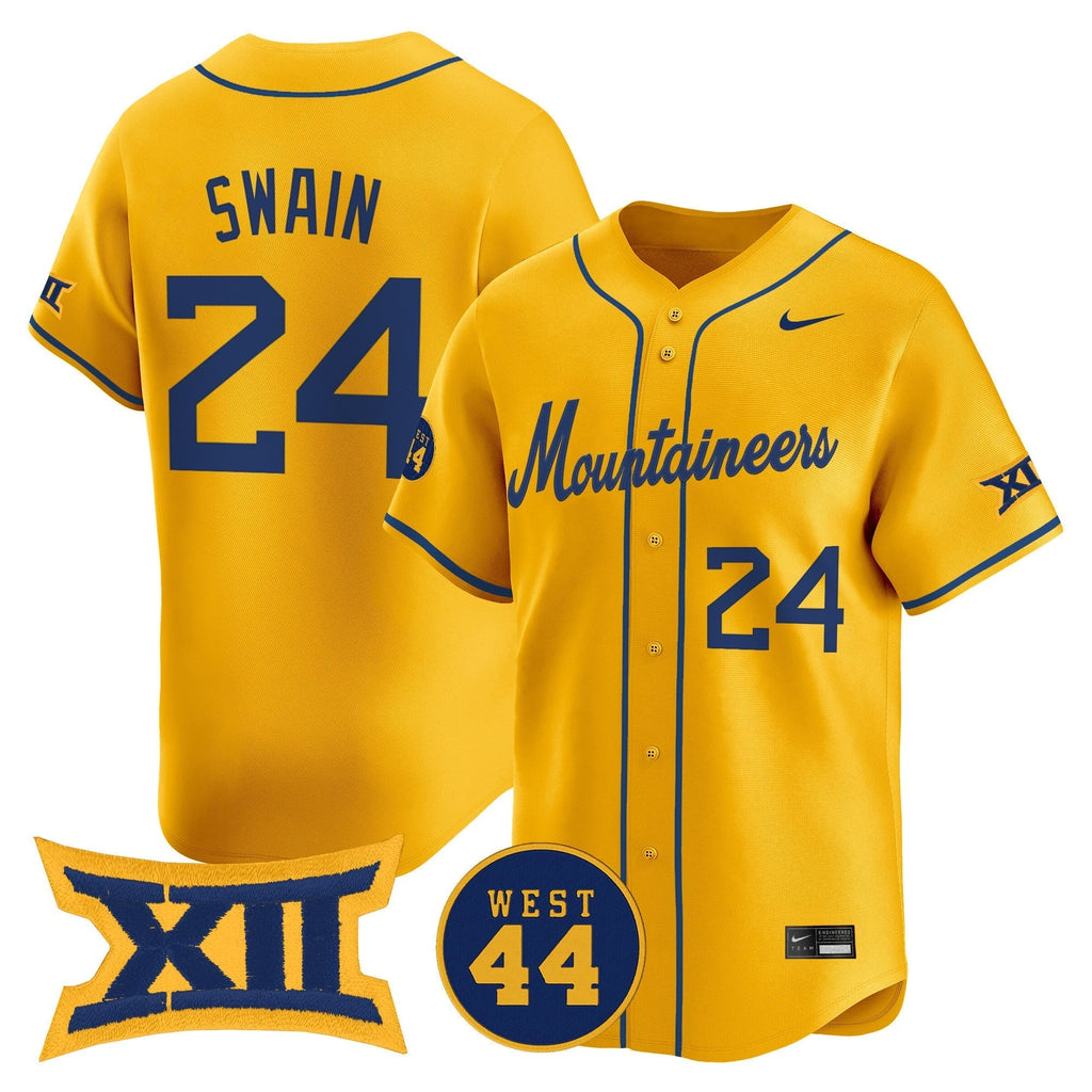 WVU 2025 Vapor Premier Limited Jersey - All Stitched