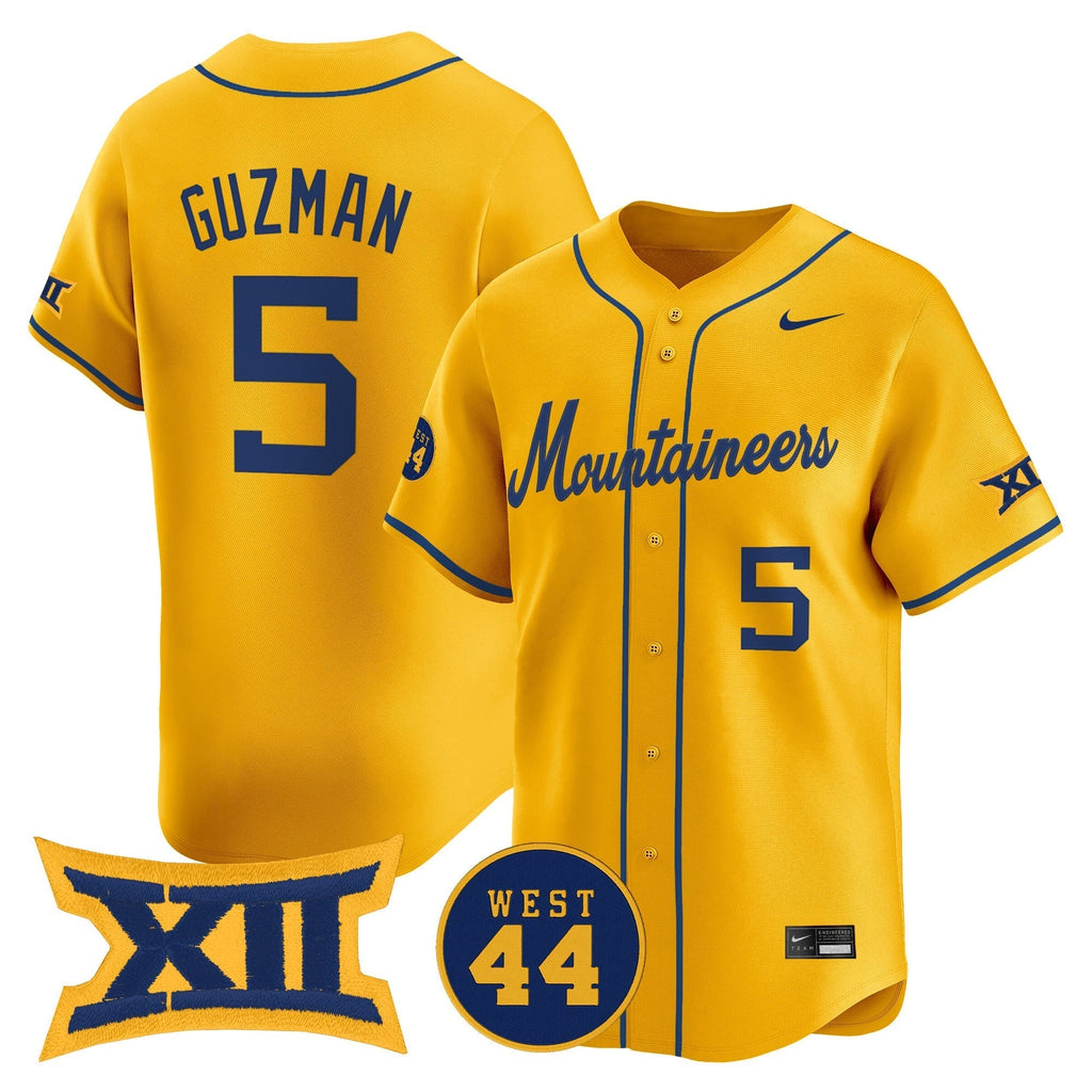 WVU 2025 Vapor Premier Limited Jersey - All Stitched