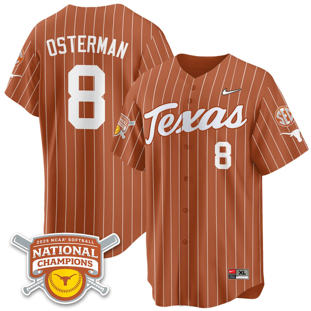 TEX Softball 2025 World Series Champions Limited Jersey - All Stitched