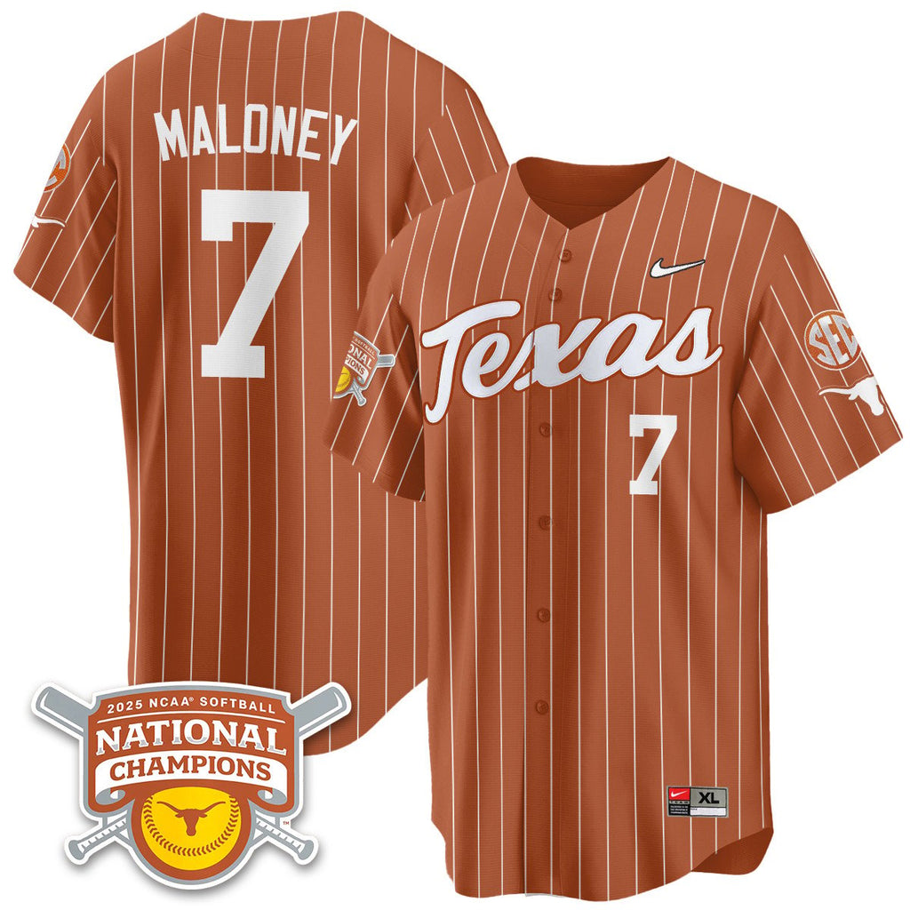 TEX Softball 2025 World Series Champions Limited Jersey - All Stitched