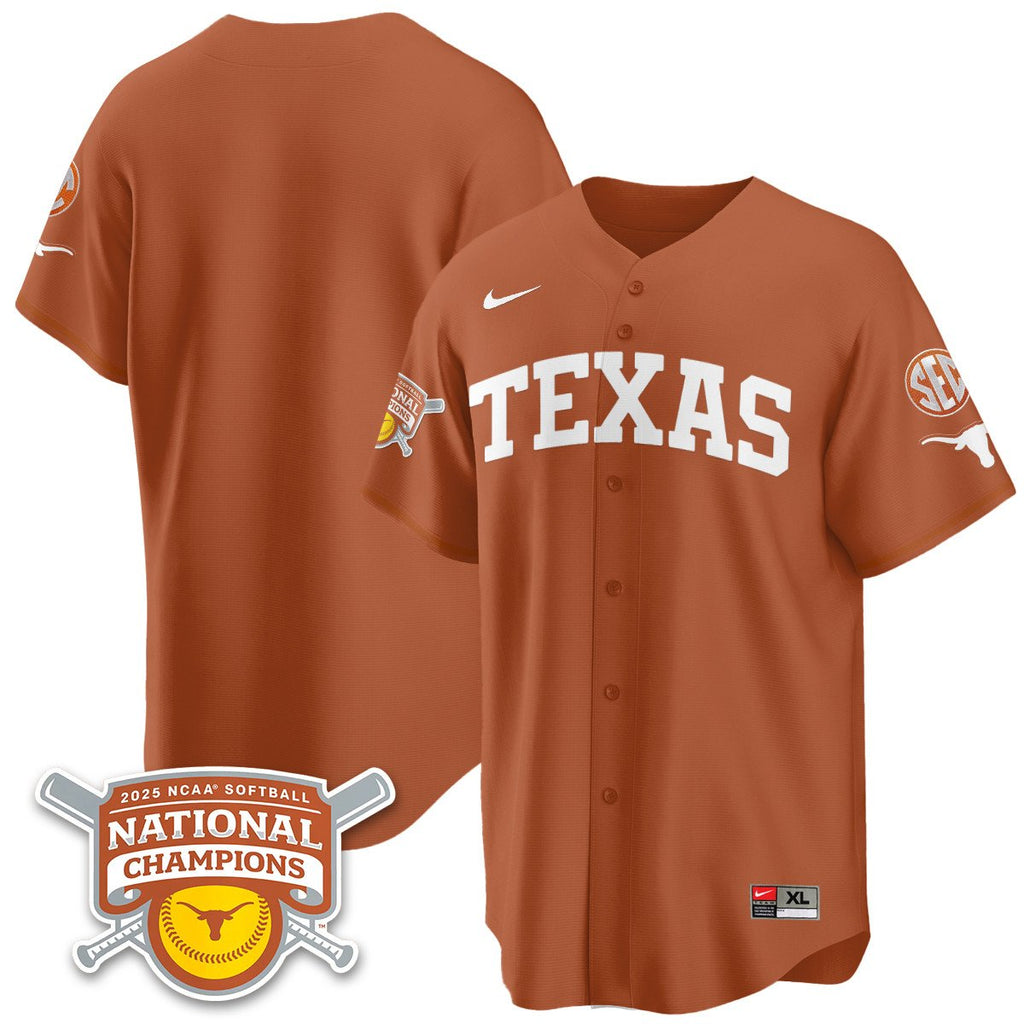 TEX Softball 2025 World Series Champions Limited Jersey - All Stitched