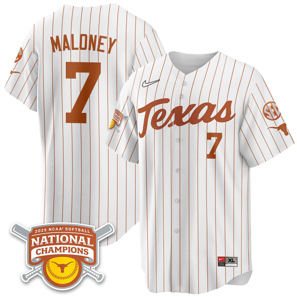 TEX Softball 2025 World Series Champions Limited Jersey - All Stitched