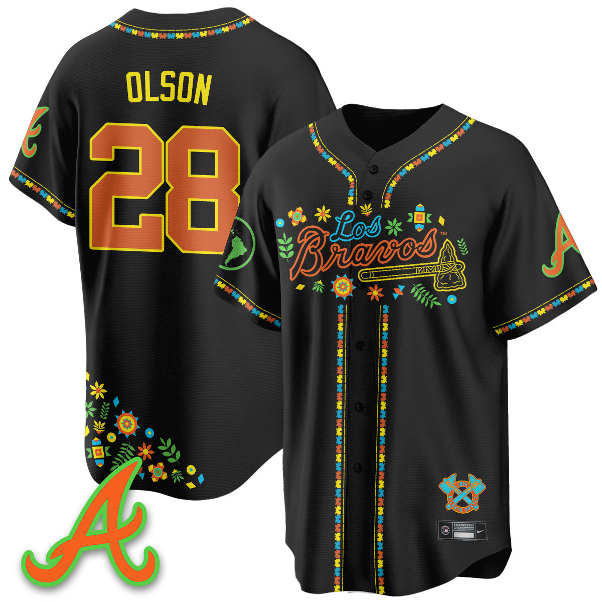 ATL 2025 "Los Bravos" Jersey - Stitched