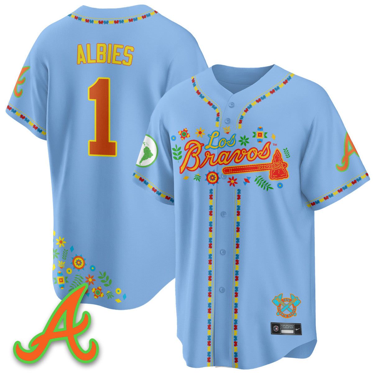 ATL 2025 "Los Bravos" Jersey - Stitched