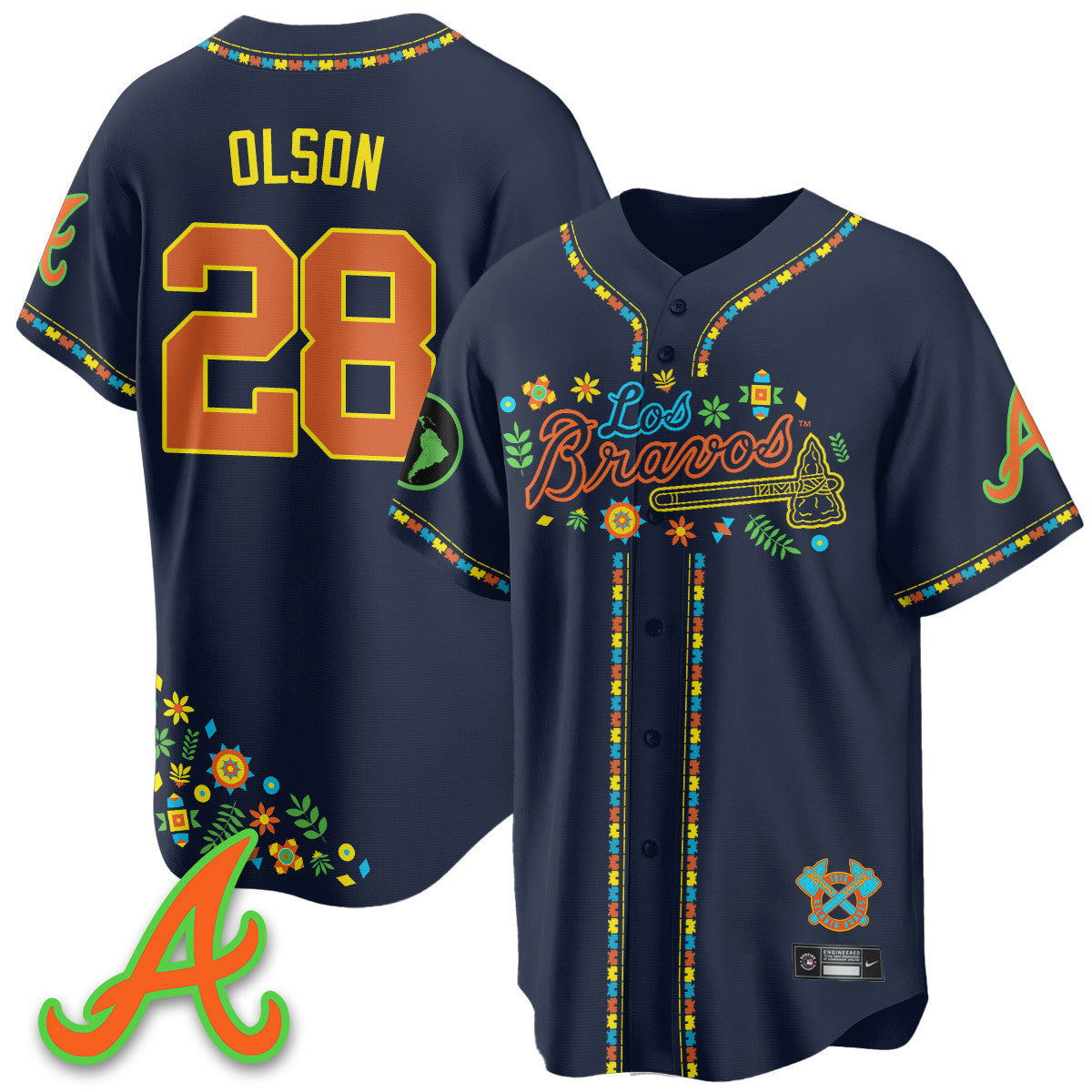 ATL 2025 "Los Bravos" Jersey - Stitched