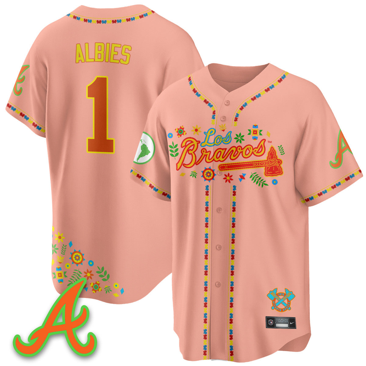 ATL 2025 "Los Bravos" Jersey - Stitched
