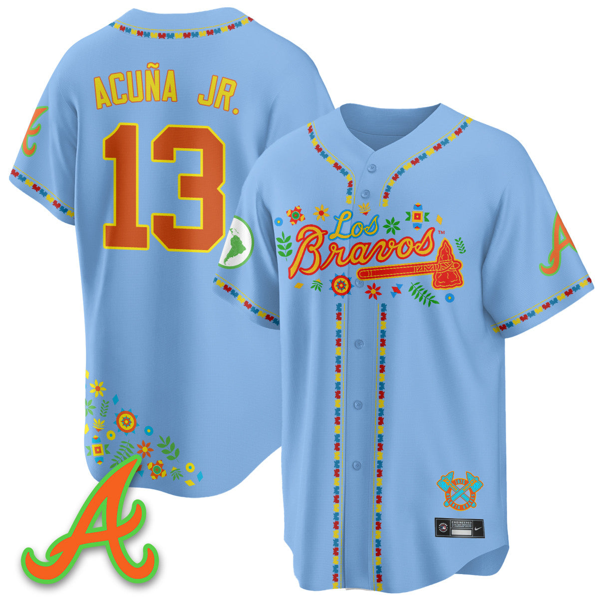 ATL 2025 "Los Bravos" Jersey - Stitched