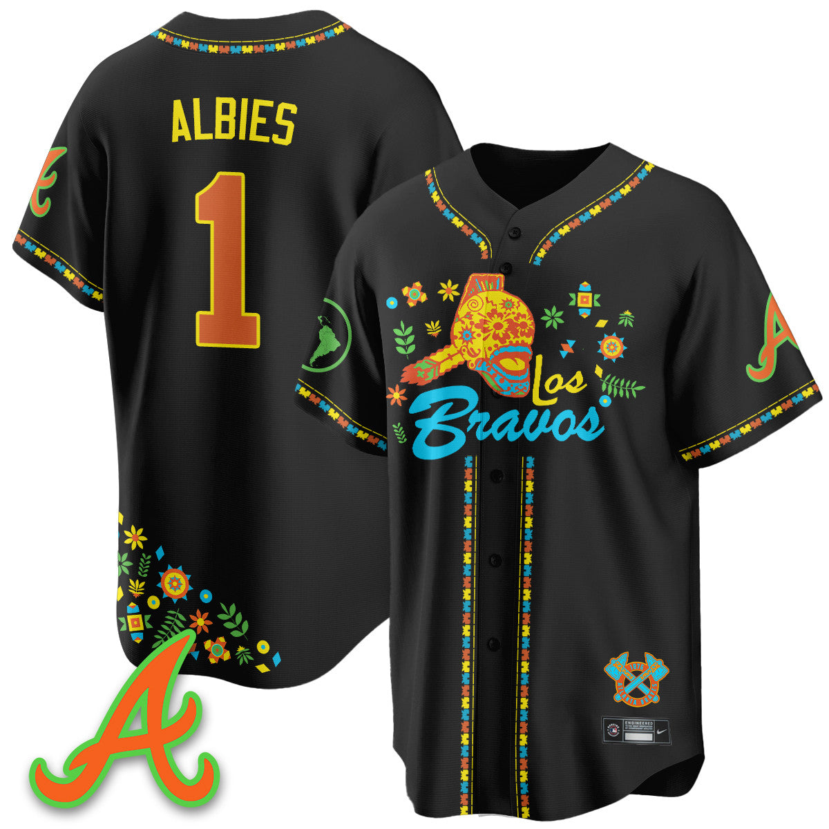 ATL 2025 "Los Bravos" Jersey V2 - Stitched