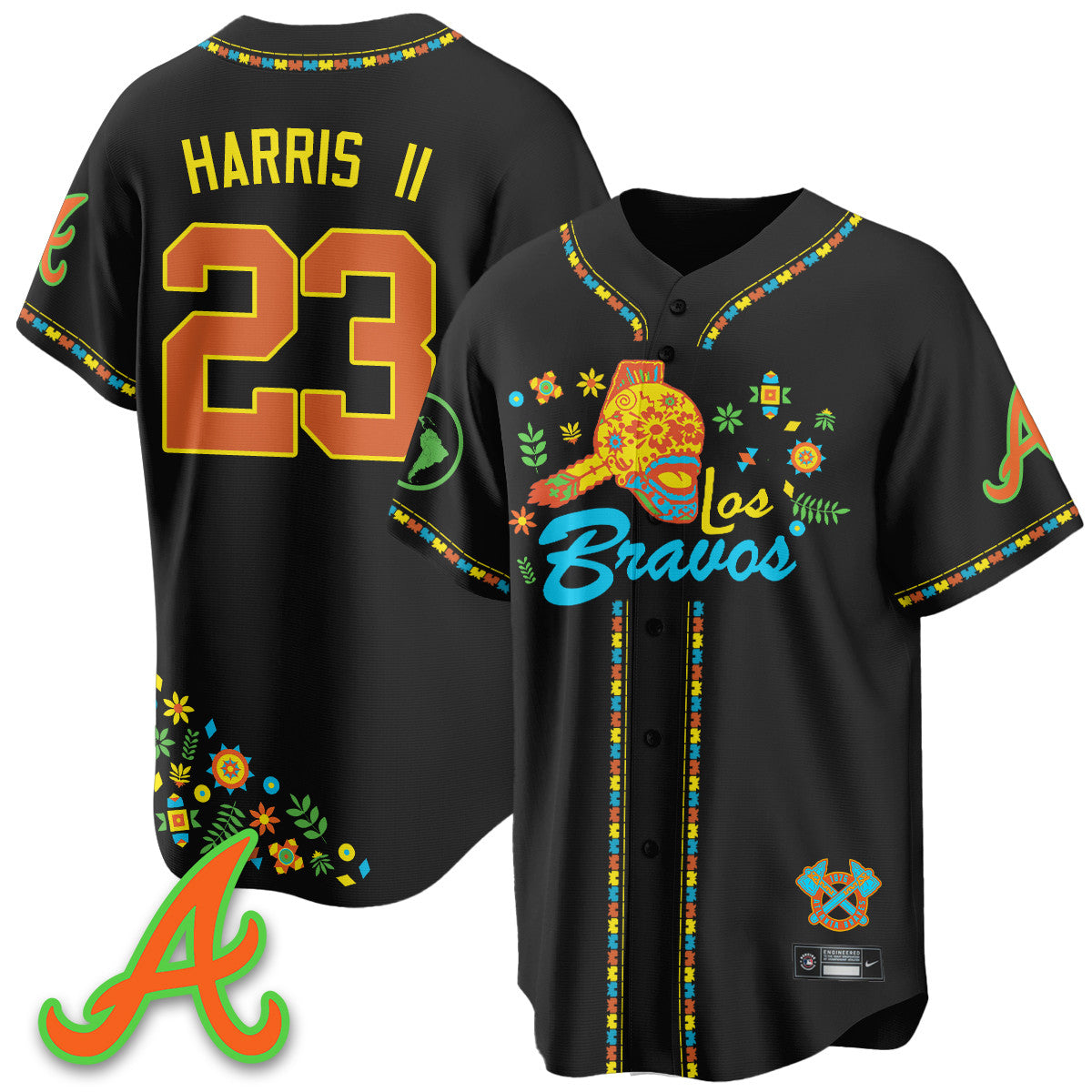 ATL 2025 "Los Bravos" Jersey V2 - Stitched