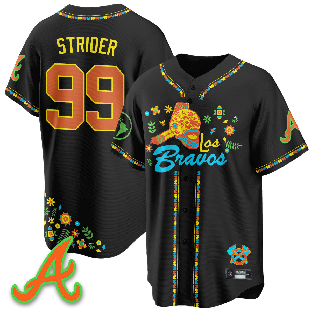 ATL 2025 "Los Bravos" Jersey V2 - Stitched