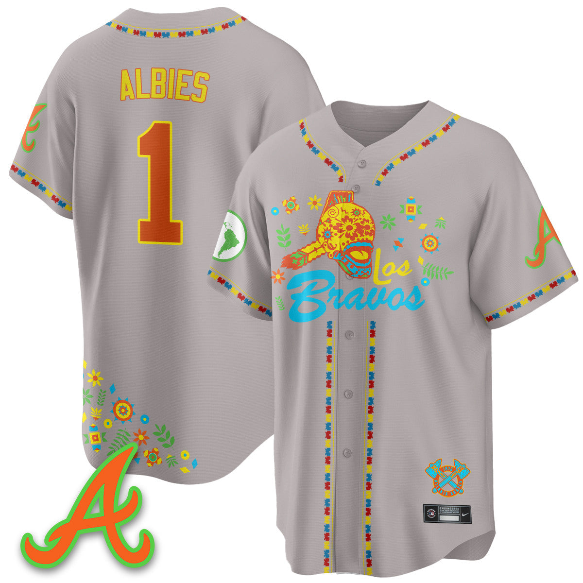 ATL 2025 "Los Bravos" Jersey V2 - Stitched