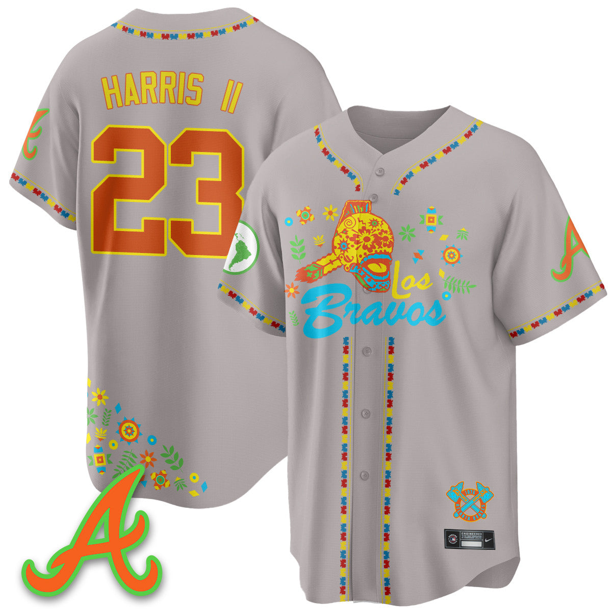 ATL 2025 "Los Bravos" Jersey V2 - Stitched