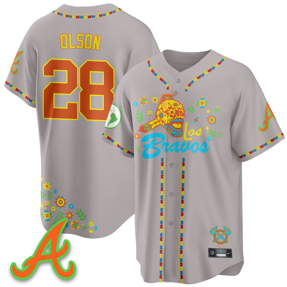ATL 2025 "Los Bravos" Jersey V2 - Stitched