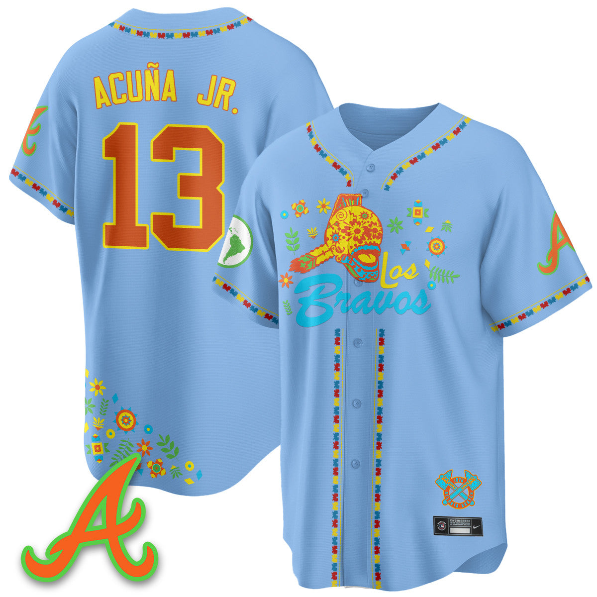 ATL 2025 "Los Bravos" Jersey V2 - Stitched