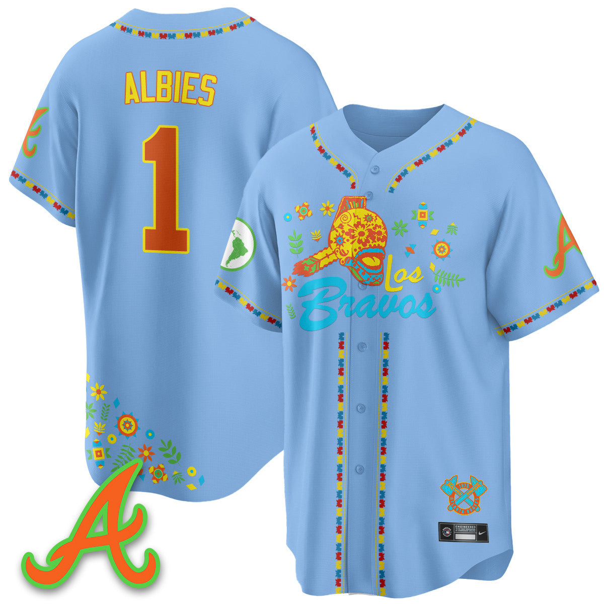 ATL 2025 "Los Bravos" Jersey V2 - Stitched